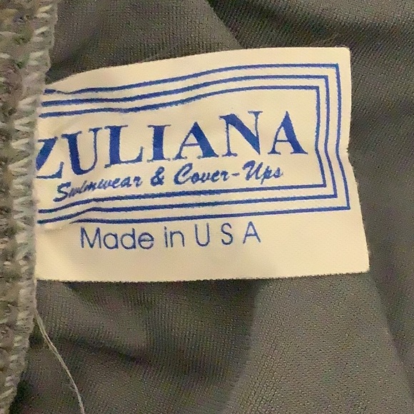Zuliana Size Small Silver Mini Skirt. Made In USA. - Picture 4 of 5